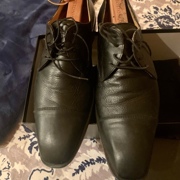 Italian Dress Shoes size 9 Blk Beautiful Style and so very classy.🇮🇹Hand made! - Picture 1 of 5